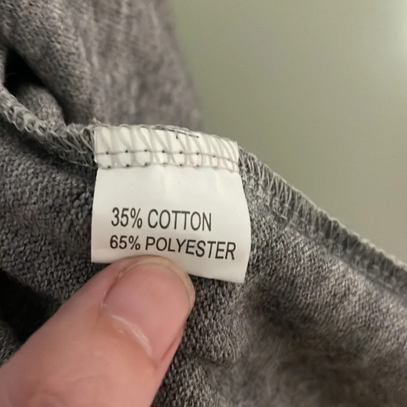 CUPSHE Crossover button wrap Cowl Neck Sweater Cardigan grey size medium - Picture 7 of 8